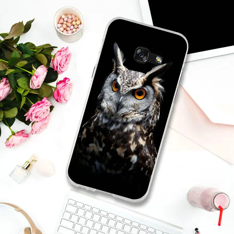 Для Coque Samsung Galaxy J3 J4 J5 J6 J7 J8 A3 A5 A7 2016 2017 2018 чехол мягкий TPU силиконовый дикие животные