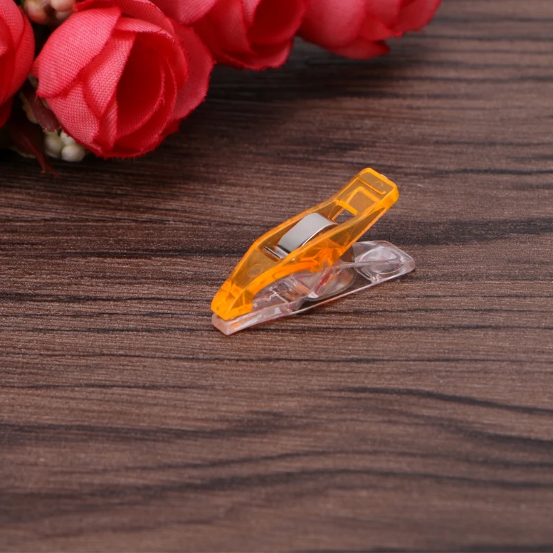 50 шт./упак. сделай сам пластиковые швейные фиксированные зажимы скрепки