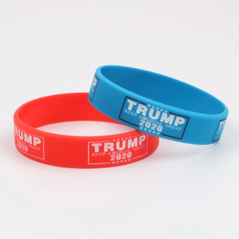 Силиконовые браслеты Keep America Great 2020 Вдохновляющие мотирующие унисекс подарки для
