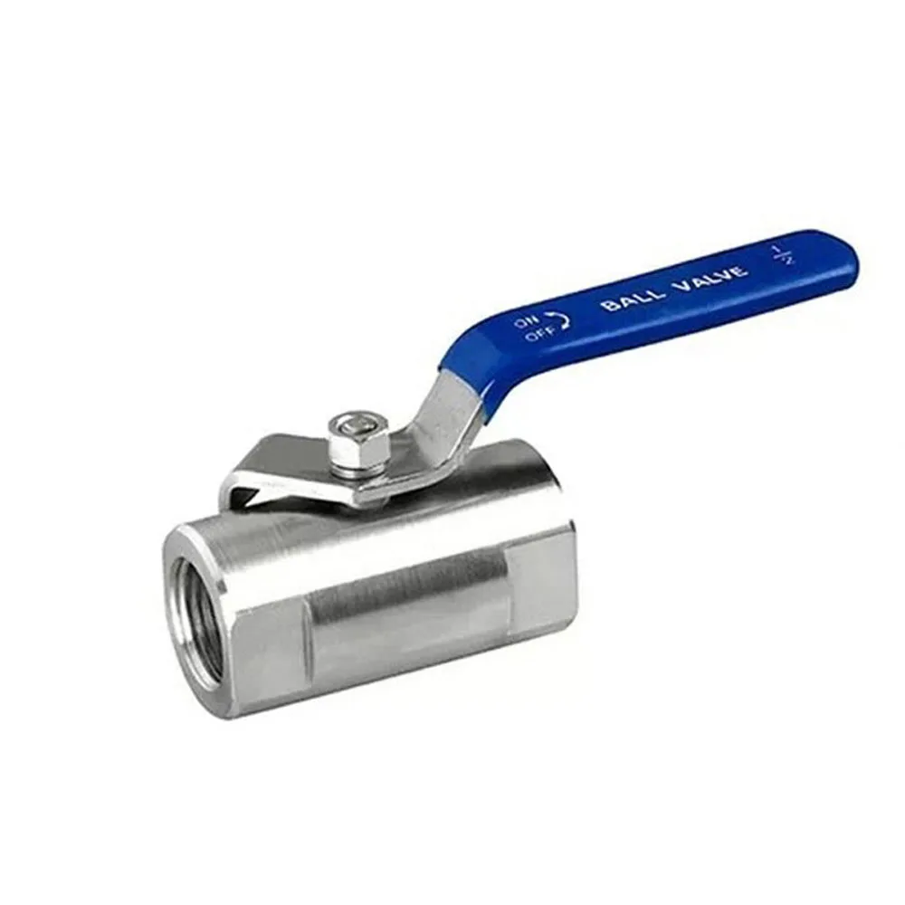 1pcs Female Thread Ball Valve Stainless Steel Coupler Adapter BSP 1/2&quot 3/4&quot 1&quot 1-1/4&quot 1-1/2 Water switch plumbing fittings |