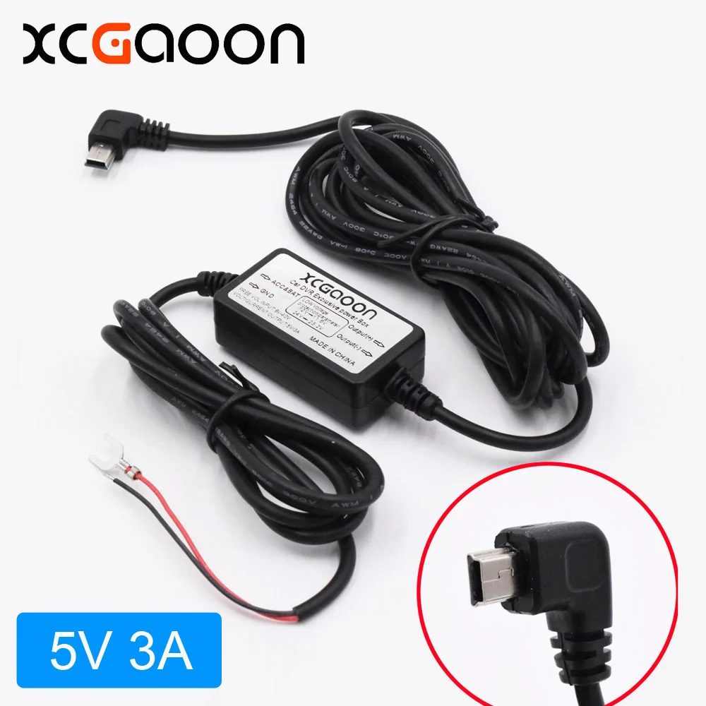 Изогнутое автомобильное зарядное устройство mini USB XCGaoon 10 шт. модуль