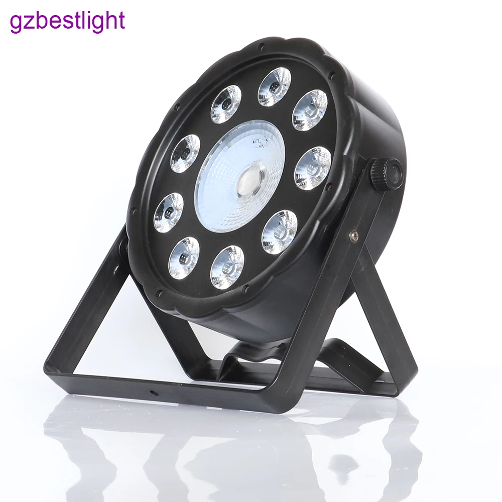 16 шт./лот патент света 2019 par led 9x9 Вт tri rgb 3in1 + 30 в середине dmx управление размытый