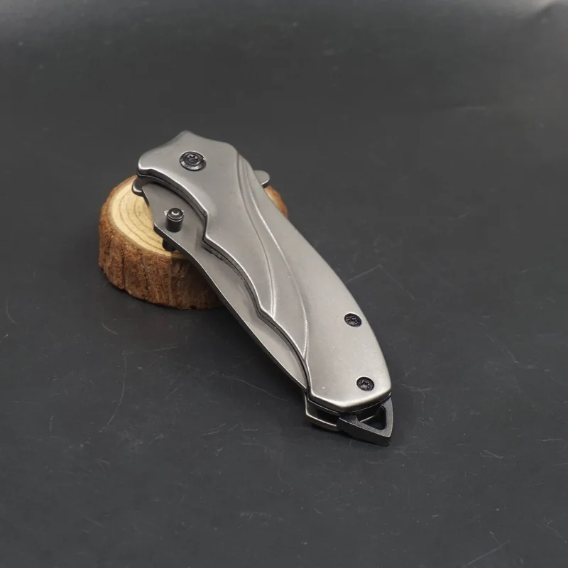 Small Folding Knife Outdoor Survival Tactical Knife 440C Stainless Steel Blade Camping Hunting Pocket Knives EDC Multi Tools