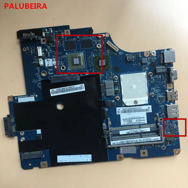 Материнская плата DDR4 lga 100% для lenovo Z565/G565 loptop DDR3 LA 5754P|Материнские платы| |