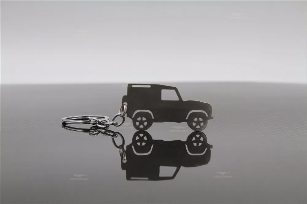 Брелок из нержавеющей стали, подходит для Land Rover Defender, брелок, сумка, подвеска