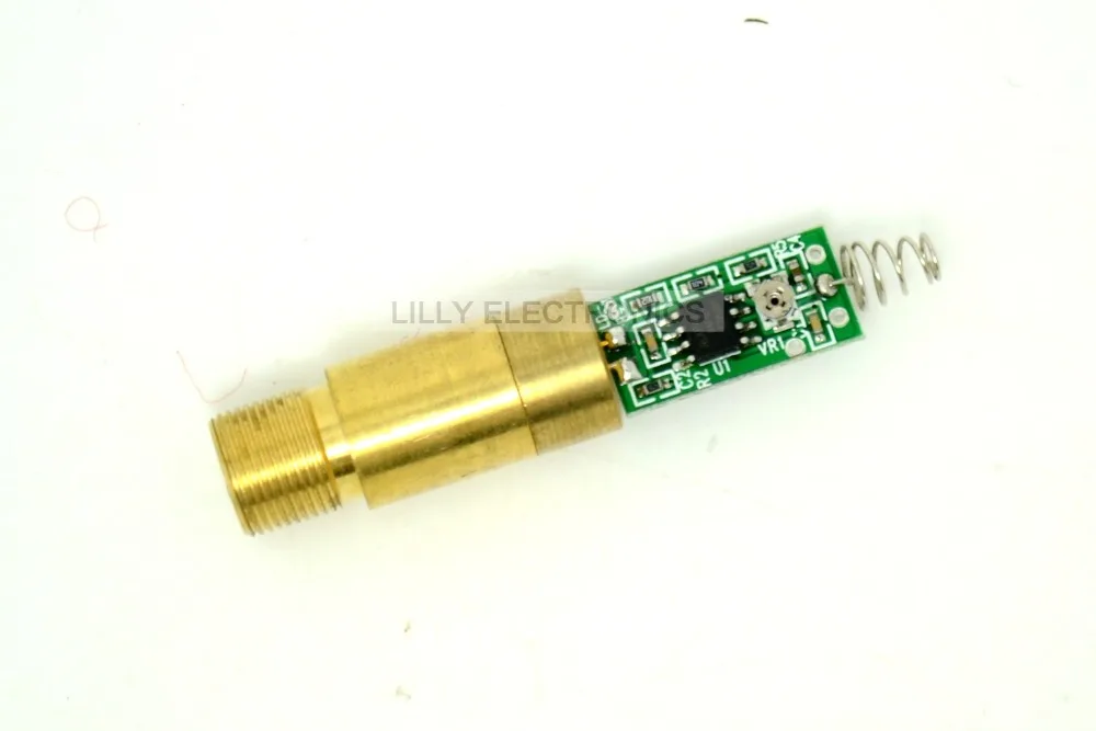 Промышленный лабораторный 532нм 50 мВт зеленый точечный модуль лазерного диода 3 0 В