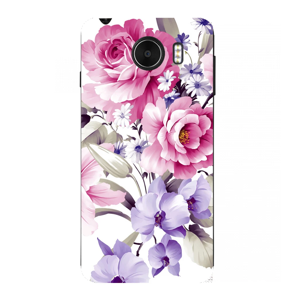 Чехол Мягкий чехол с рисунком для Prestigio Grace Z3 PSP3533DUO милый пончик не трогай