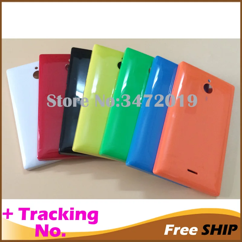 Задняя крышка для Nokia x2 задняя аккумулятора без объектива камеры две SIM карты