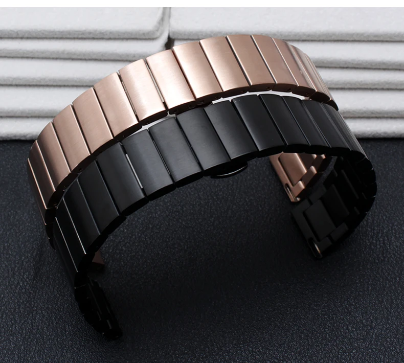 huawei B2 B3 B5 smart watch ремень высокое качество 16 мм браслет для наручных часов из нержавеющей стали браслет