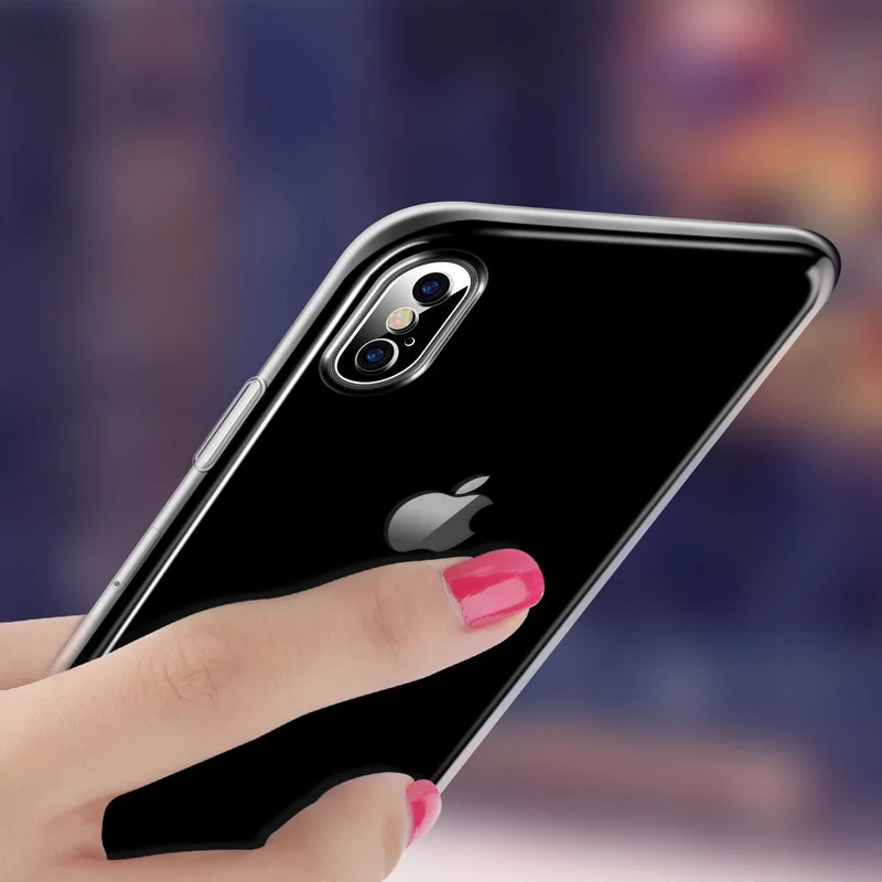 Модный ультра тонкий чехол для iPhone 11 XS Max XR Гладкий Жесткий пластиковый Чехол для iPhone X 7 8 Plus защитный чехол с полным покрытием
