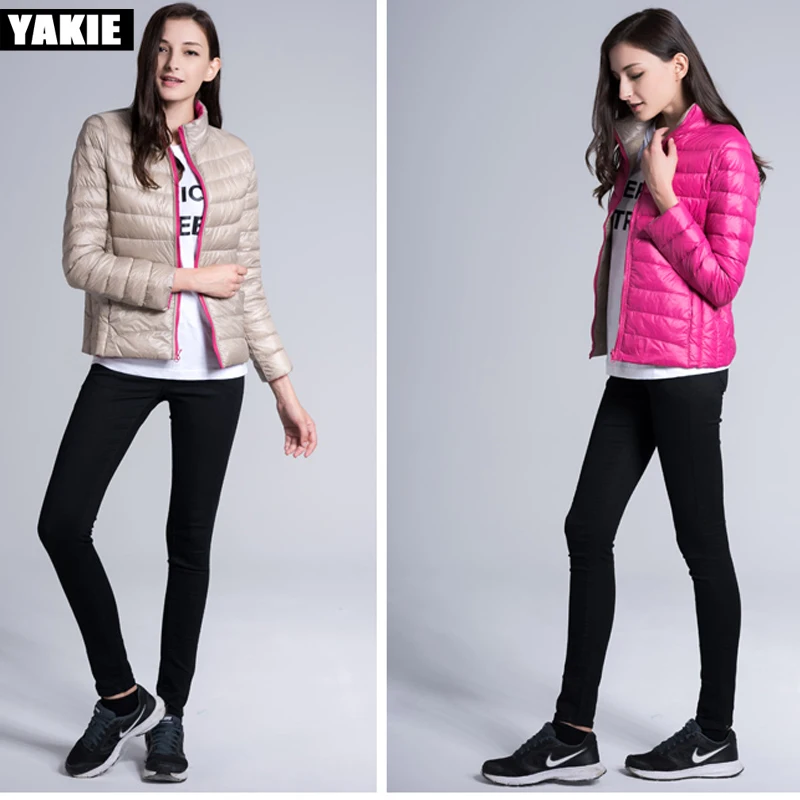 Women Coat Winter Jackets 90% Duck Down Outwear Lady Parka light Elegant Fashion | Женская одежда