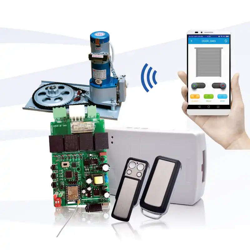 433 92 MHZ SAFEMATE IOS &amp Android app Rolling двигатель со стороны заслонки controller kit | Электроника