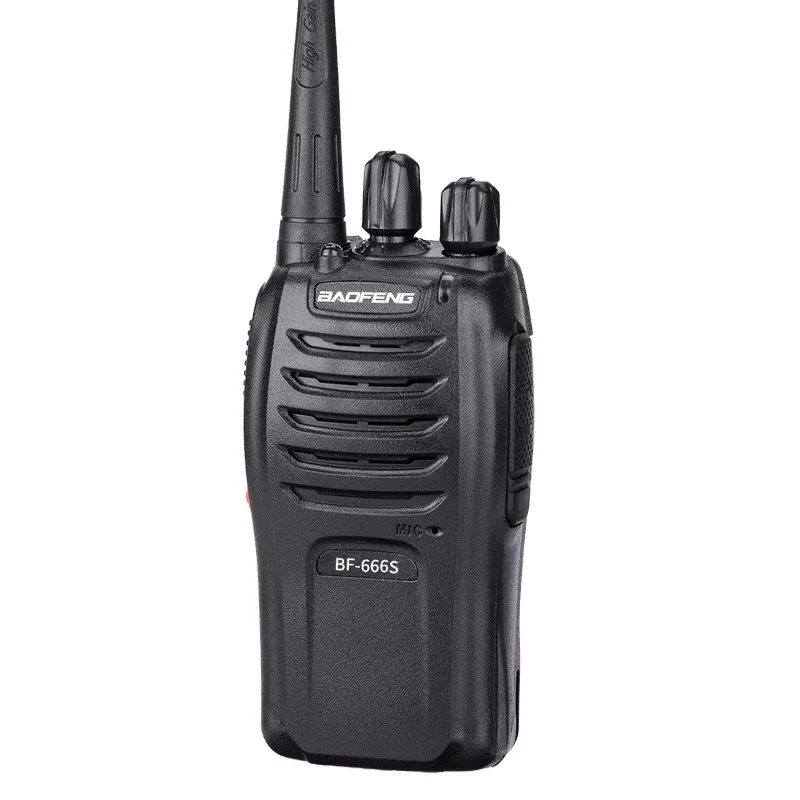 4PCS Original Baofeng bf-666s Walkie Talkie Portable Radio Hotel Communicator Transceiver Cb Radio 666S 2-way Radio