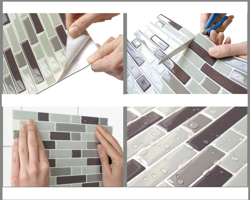 Vivid плитка для домашнего декора самоклеящиеся обои 3D пилинг и палка квадратная