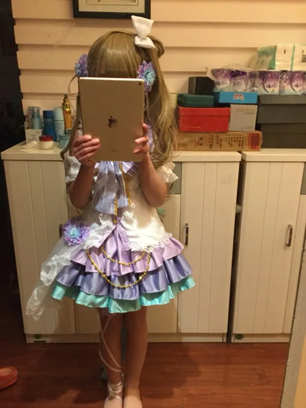 Новое поступление! Костюм женский для косплея белый на День святого