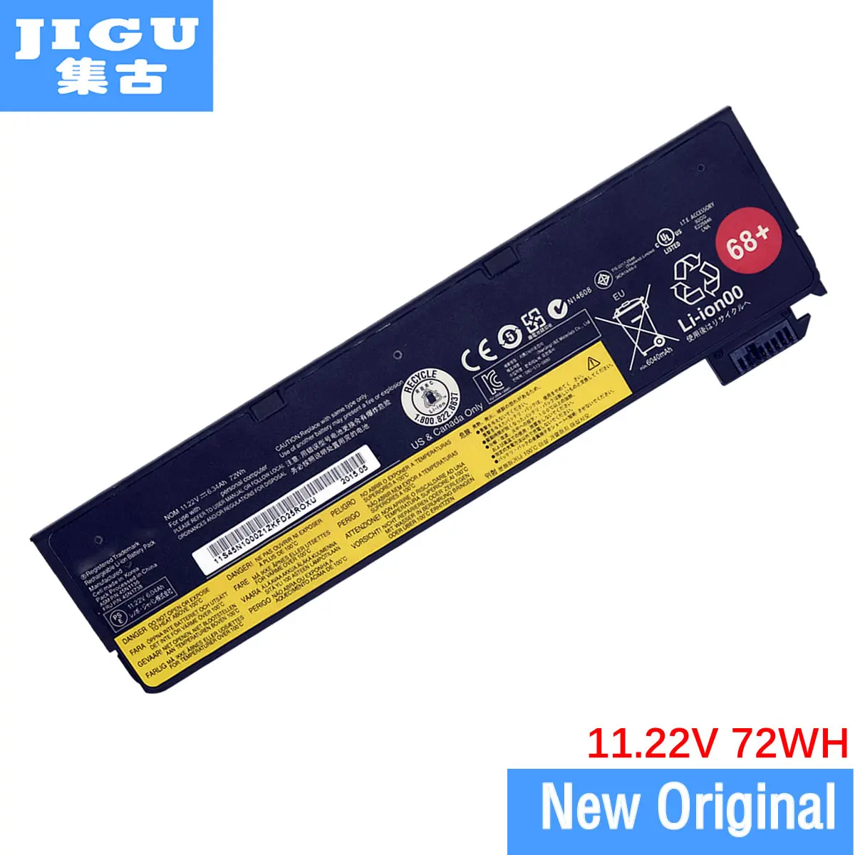 Оригинальный аккумулятор JIGU для ноутбука Lenovo T440S T450s X240 11 22 в 72 Вт/ч 121500201 45N1108 45N1109