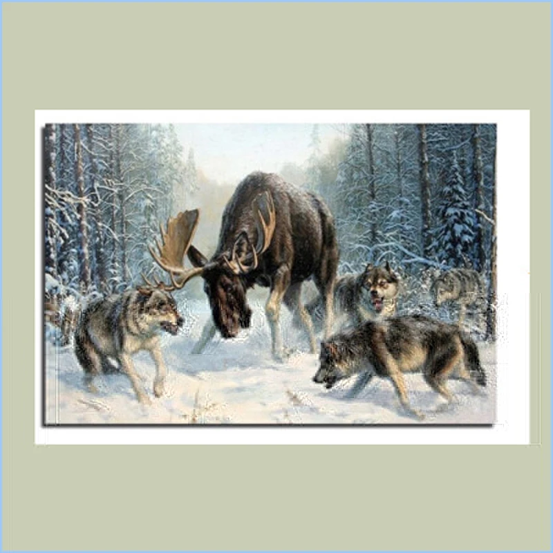 Алмазная вышивка 5D с животными крестиком кристалл полная мозаика наборы сделай