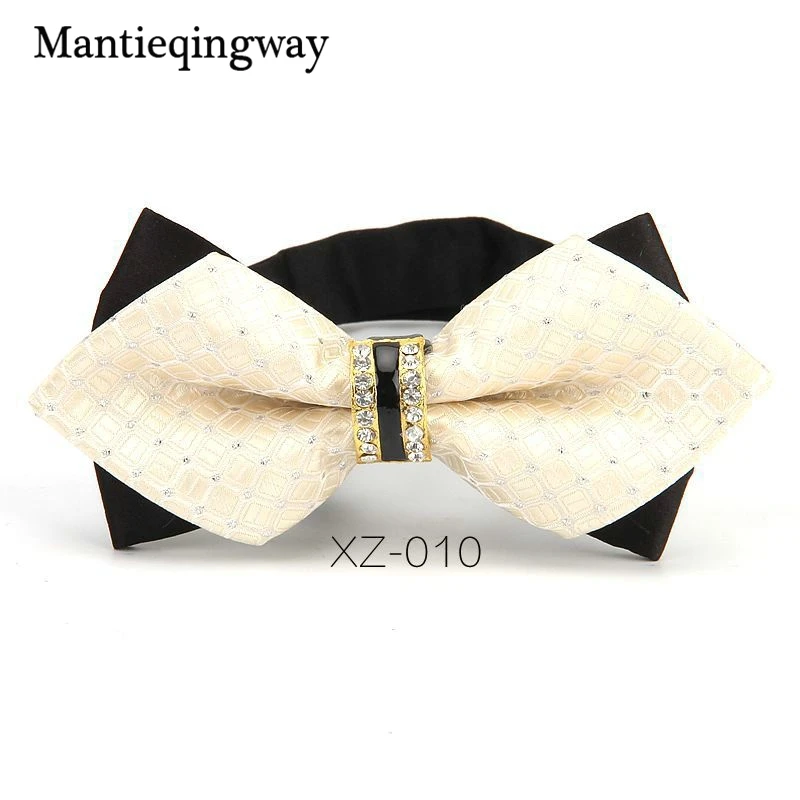 Mantieqingway коммерческий мужской костюм лук узкие галстуки полиэфир галстук бабочка