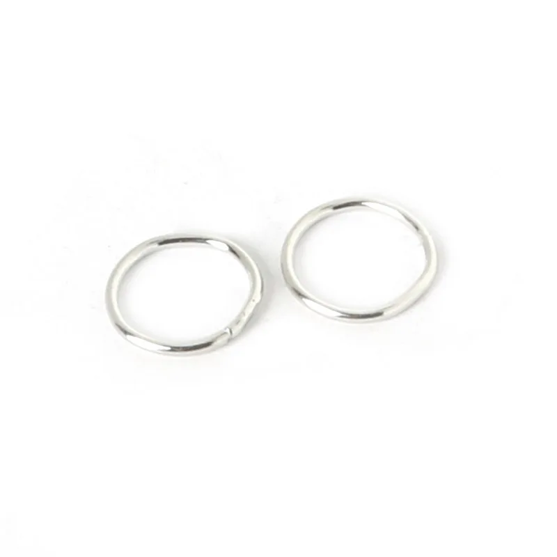 Высококачественные открытые соединительные кольца из сплава 0 9*10 мм 200 шт./лот с
