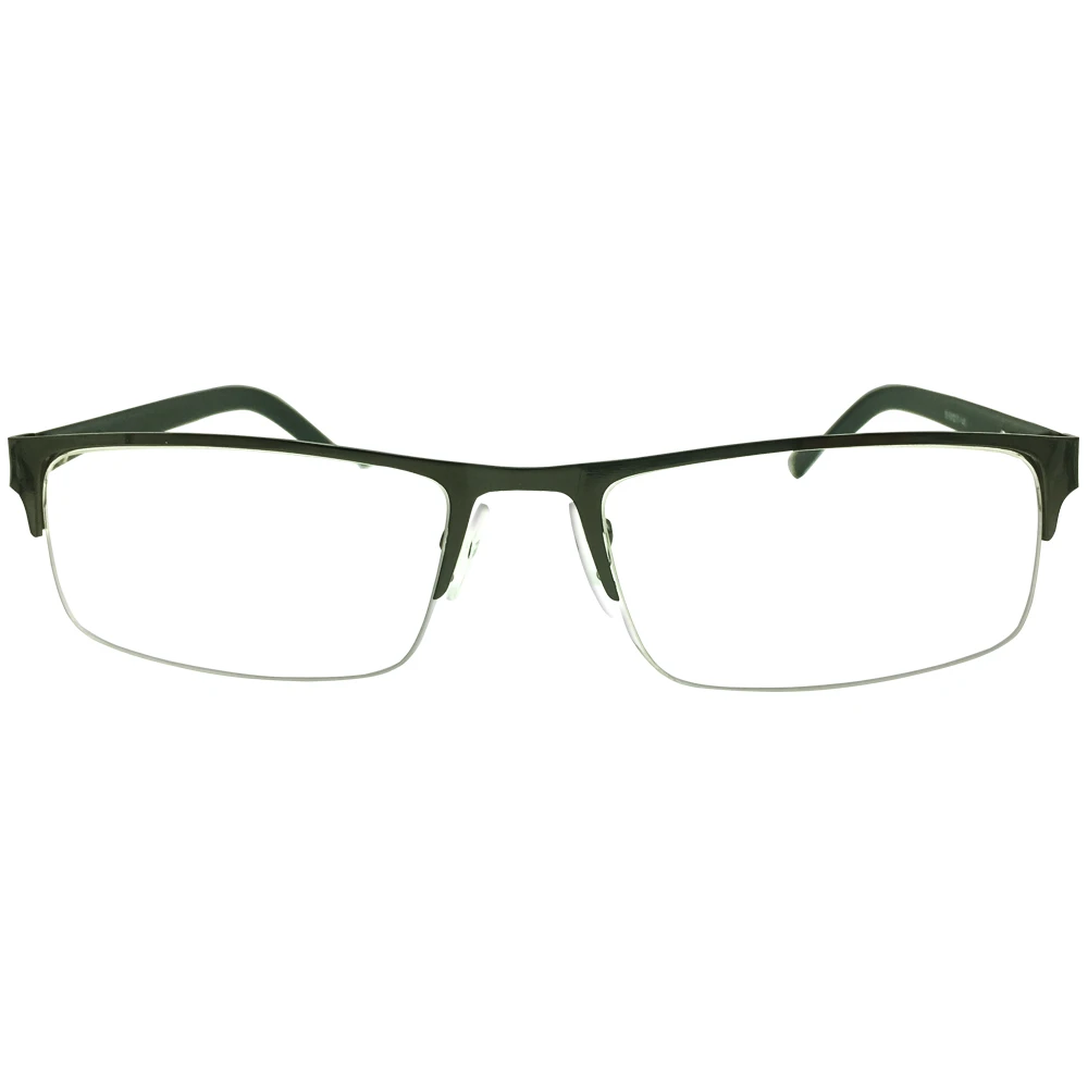 

Classic Spring Hinge Half Rim Reading Glasses Readers Eyeglasses Brand Eyewear Mens Womens Black Blue Gray Half-Rim Spectacles