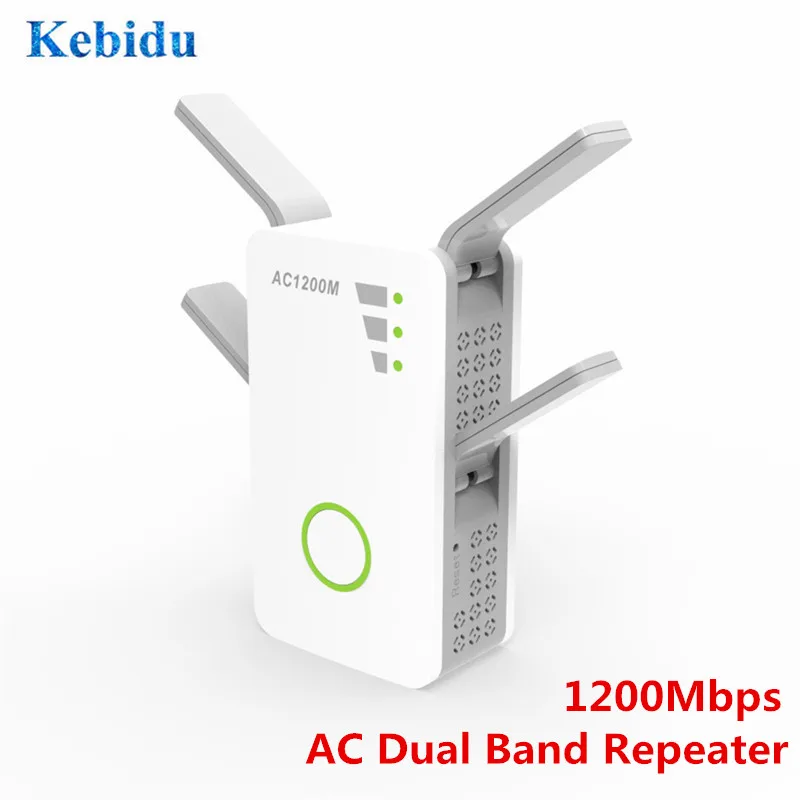 KEBIDU 1200 Мбит/с AC удлинитель Ретранслятор маршрутизатор двухдиапазонный AP