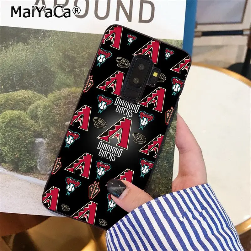 Мягкий силиконовый чехол MaiYaCa Arizona Diamondbacks из ТПУ для Samsung S9 plus S5 S6 S6edge S6plus S7 S7edge S8