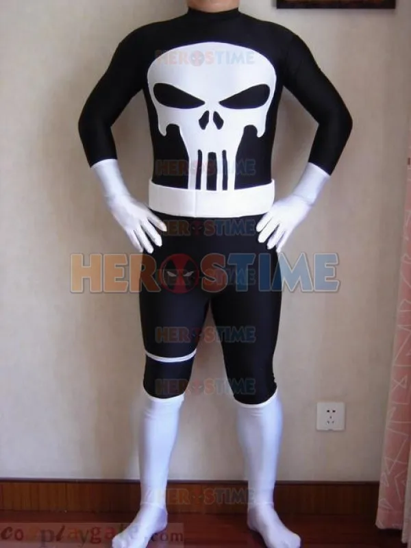 Спандекс Каратель костюм супергероя горячая распродажа Хэллоуин косплей