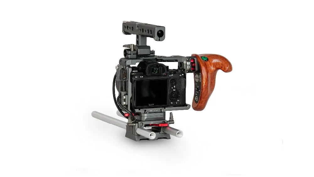 Tilta ES-T17-C A7 камера клетка установка комплект для sony a7S, a7SII, a7R, a7RII, a7RIII, a7III, a9 R/S ручка Dslr непрерывного фокуса Матовая коробка