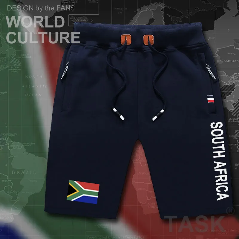 Новые мужские пляжные шорты с флагом Южной Африки тренировочные спортивные на