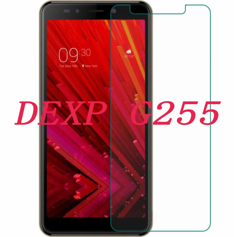 Закаленное стекло 9H для смартфона DEXP G255 Взрывозащищенная защитная пленка 5 45