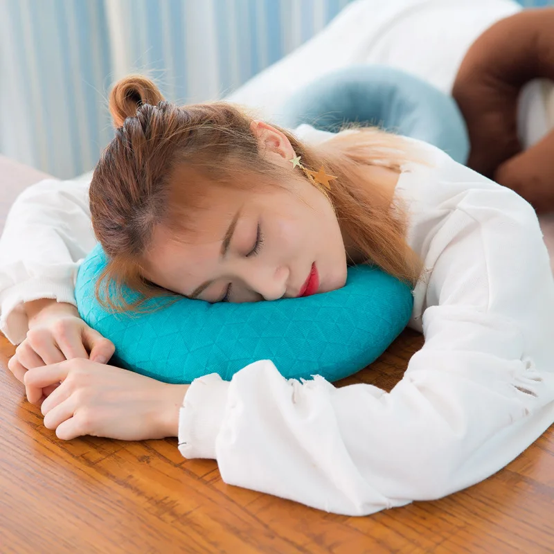 Подушка для шеи игрушка с мультяшным рисунком 30 детей взрослых PP хлопок животные