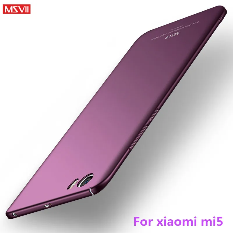 Чехол для xiaomi mi5, Msvii, Роскошный чехол Silm xao mi 5 pro prime, чехол xio mi 5, скраб, задняя крышка для xiaomi mi5 pro, чехол s 5,15"