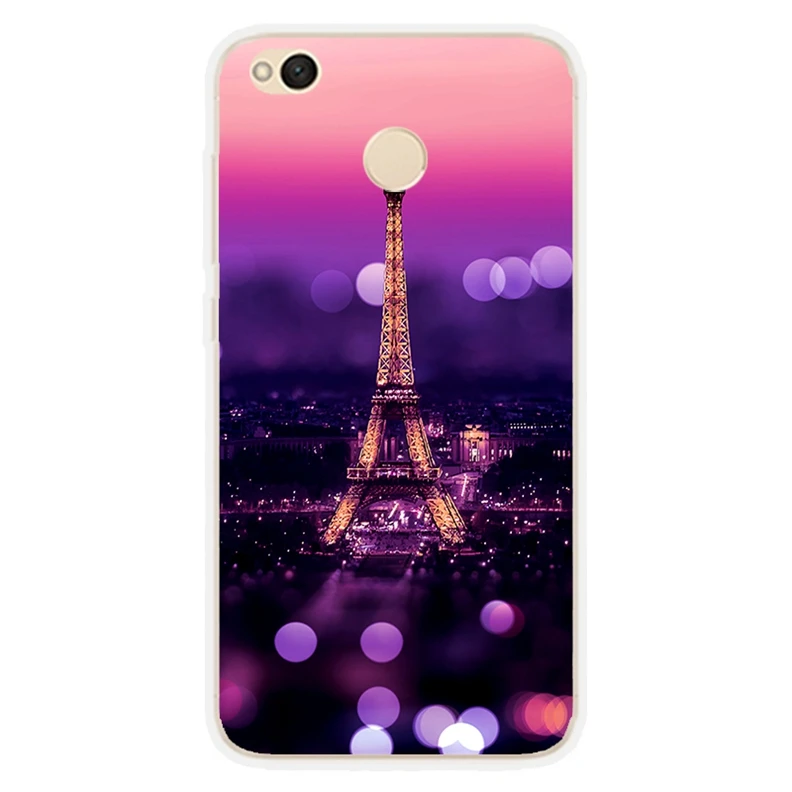 Silicone Cover For Xiaomi Redmi 4x Case 5.0' Printing Cute Animal for xm Xiomi 4 x Redmi4X Phone Cases |