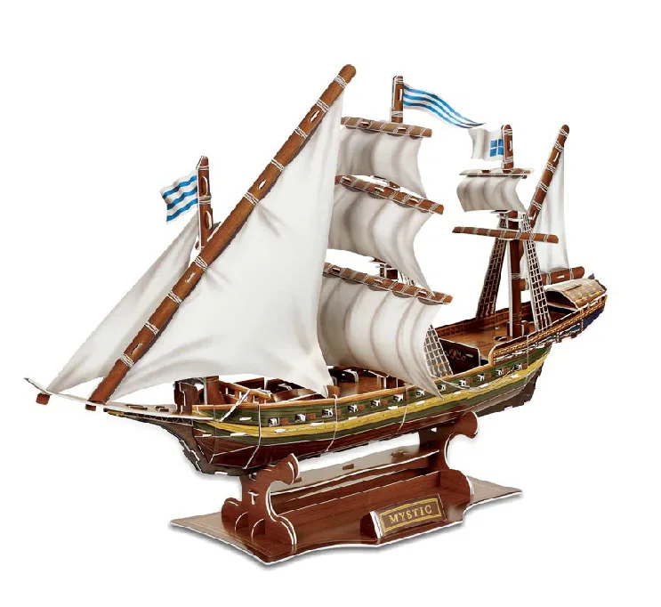 Креативная игрушка милитари мистический таинственный пират Корсар корабль 3D