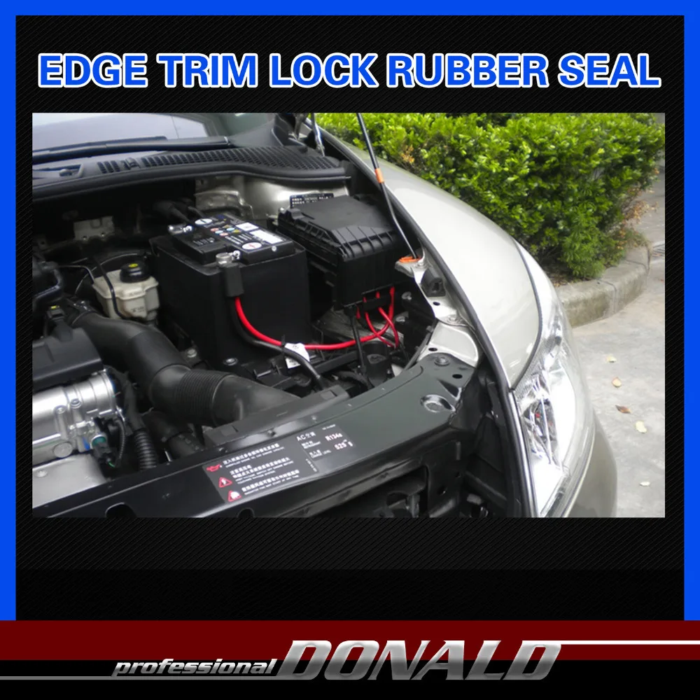 16 мм х 7 Столб Автомобиль Грузовик Окно Уплотнение Двери Пришитую Резиновые