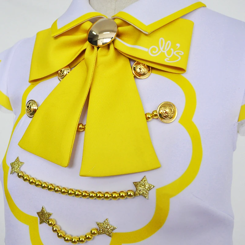 Аниме Lovelive Косплей аркадная игра 4 четвертого поколения Hoshizora Rin Костюм Униформа