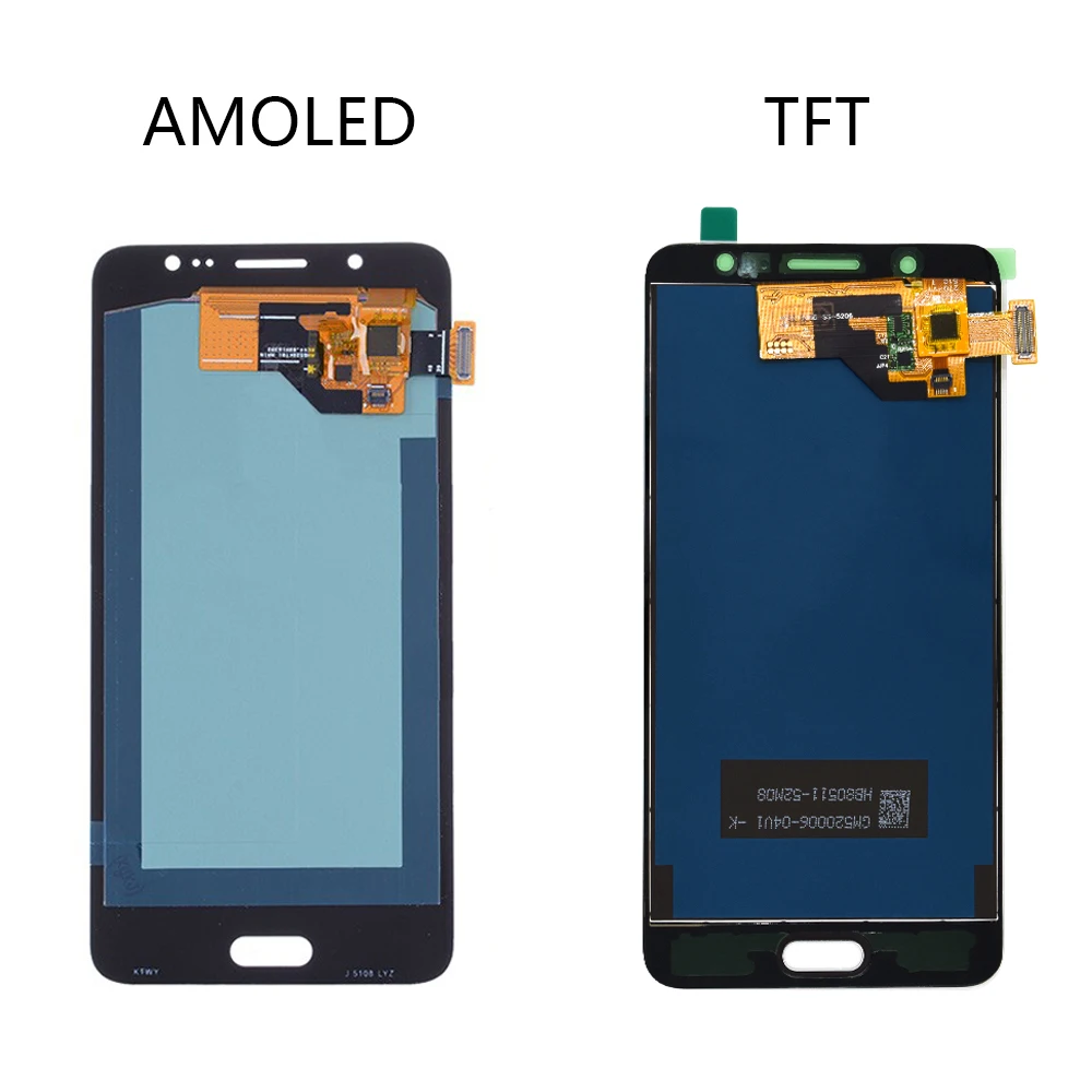 ЖК-дисплей AMOLED 5 2 дюйма для SAMSUNG Galaxy J5 2016 J510 J510FN J510F J510G J510Y дисплей с сенсорным