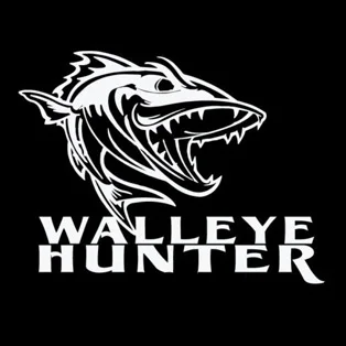 Walleye наклейка охотника рыболовные снасти магазин полый стикер рыба Рыбалка лодка