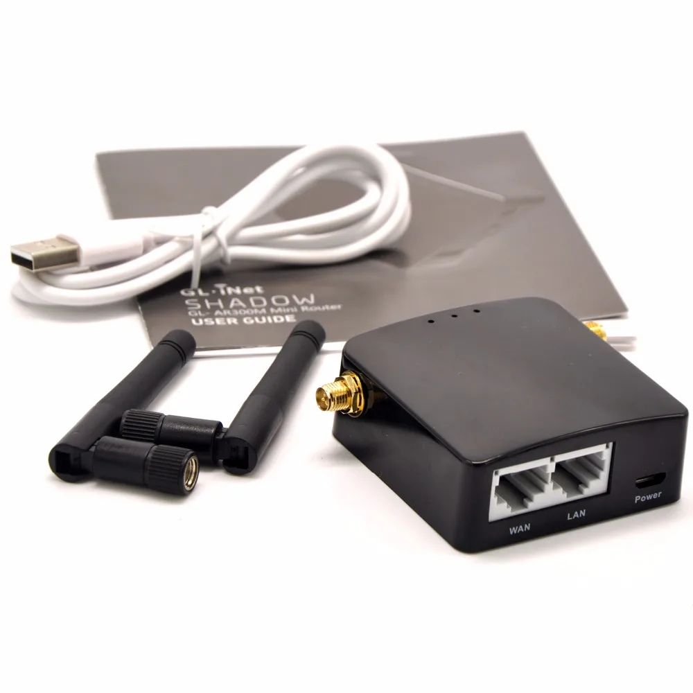 GL-iNet GL-AR300M16 QCA9531 802.11n 300 Мбит/с OPENWRT беспроводной мини Wi-Fi маршрутизатор openvpn-путешествия маршрутизатор с двумя внешними антеннами