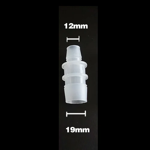 19mm-12mm Пластик 6 Тип 1 шт. зажим для аквариумного шланга адаптер CO2 Airline трубка коннектор конвертер рыбы завод бак Водопровод - Цвет: 19mm-12mm