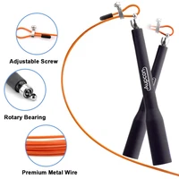 speed jump rope ball bearing adjustable training sport skipping rope fitness equipment fitness skip workout training