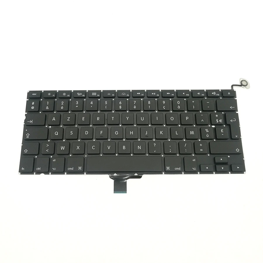 5 шт./лот новая AZERTY Французская клавиатура для Macbook Pro 13 дюймов A1278 2009 2010 2011 2012