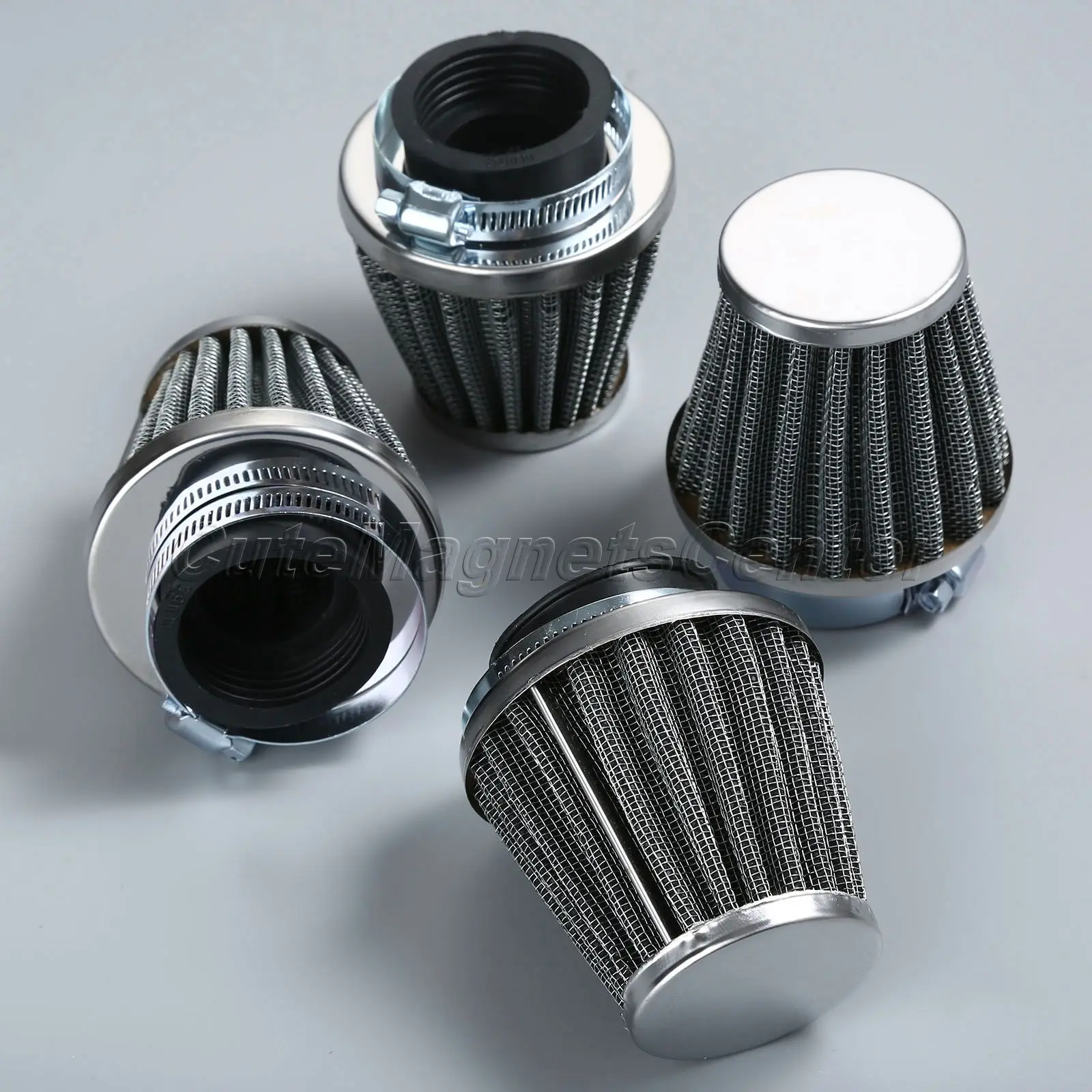 Mtsooning Двухслойный стальной фильтр 39 мм мотоциклетный газовый зажимный воздушный