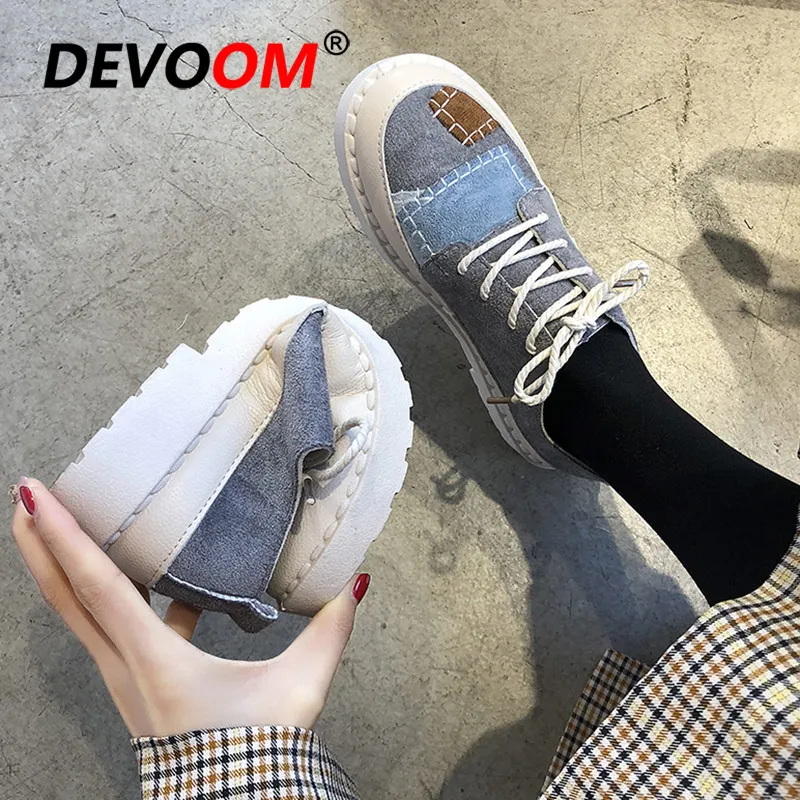 Модная женская обувь на платформе новые трендовые кроссовки массивной подошве с