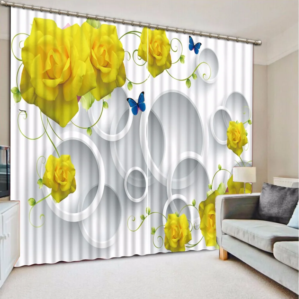 Элегантные занавески в европейском стиле фиолетовые и розовые шторы для спальни