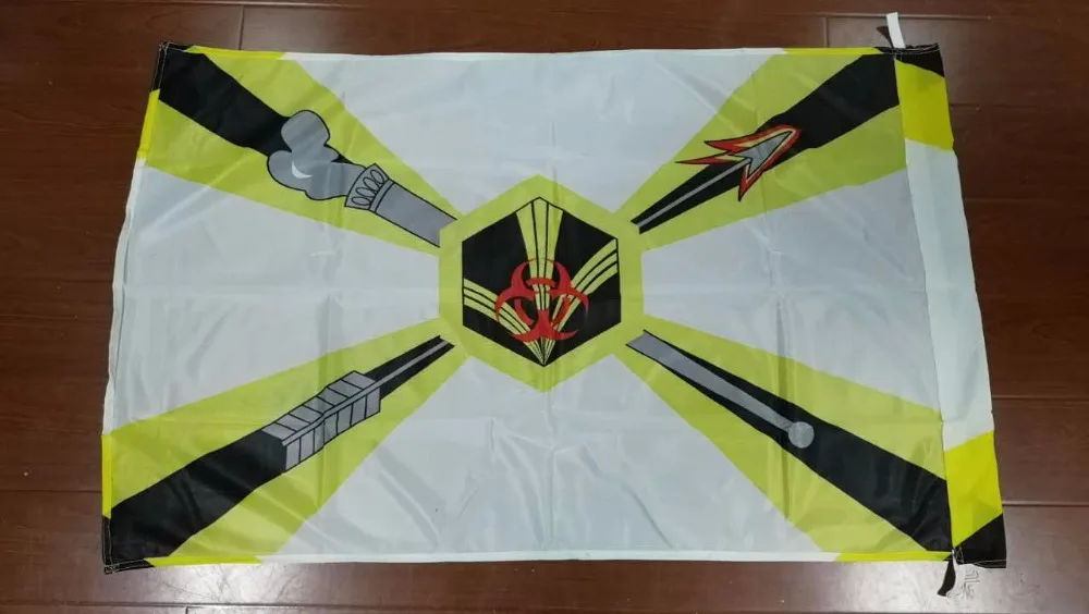 

70*105cm russia NBC Protection Troops radiation chemical and biological protection civil defence forces flag