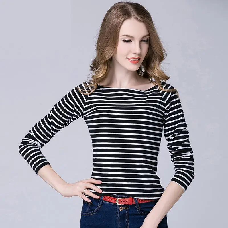 Осенняя одежда с длинным рукавом 95% Хлопок Слэш Средства ухода за кожей шеи