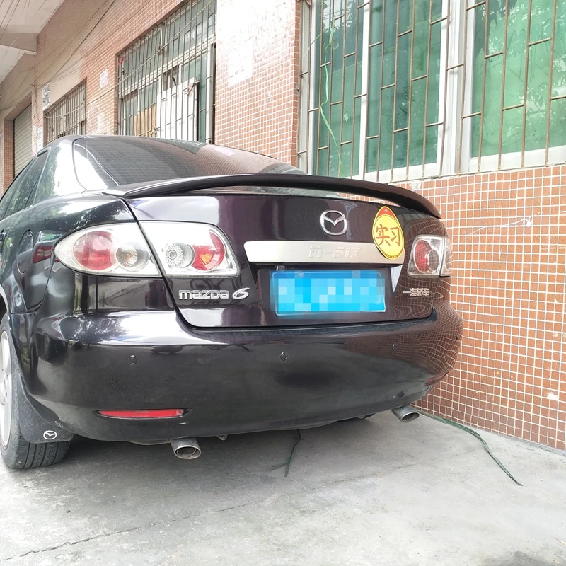 Золотой код модель дизайн Спойлер 2003 до для Mazda 6 спойлер Высокое качество ABS праймер или DIY Цветная краска 6 спойлер