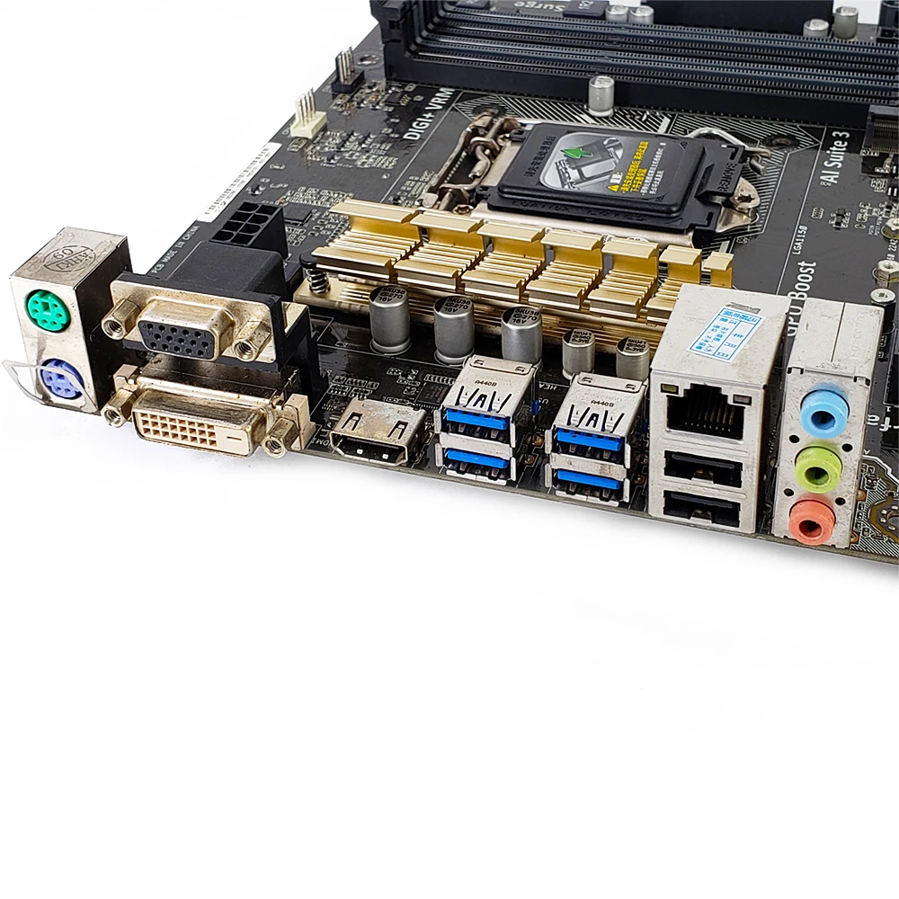 Asus Z97 K R2.0 настольная материнская плата розетка LGA 1150 для Core i7 i5 i3 DDR3 32G SATA3 USB3.0 HDMI ATX