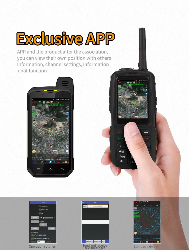 BiNFUL A17 Zello рация мобильный телефон IP67 Водонепроницаемый MT6572 Android смартфон 2G/3g две sim-карты русская клавиатура PTT радио